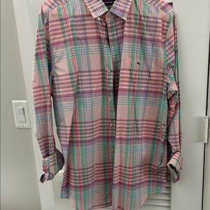 Vineyard Vines Colorful Plaid Men's Shirt